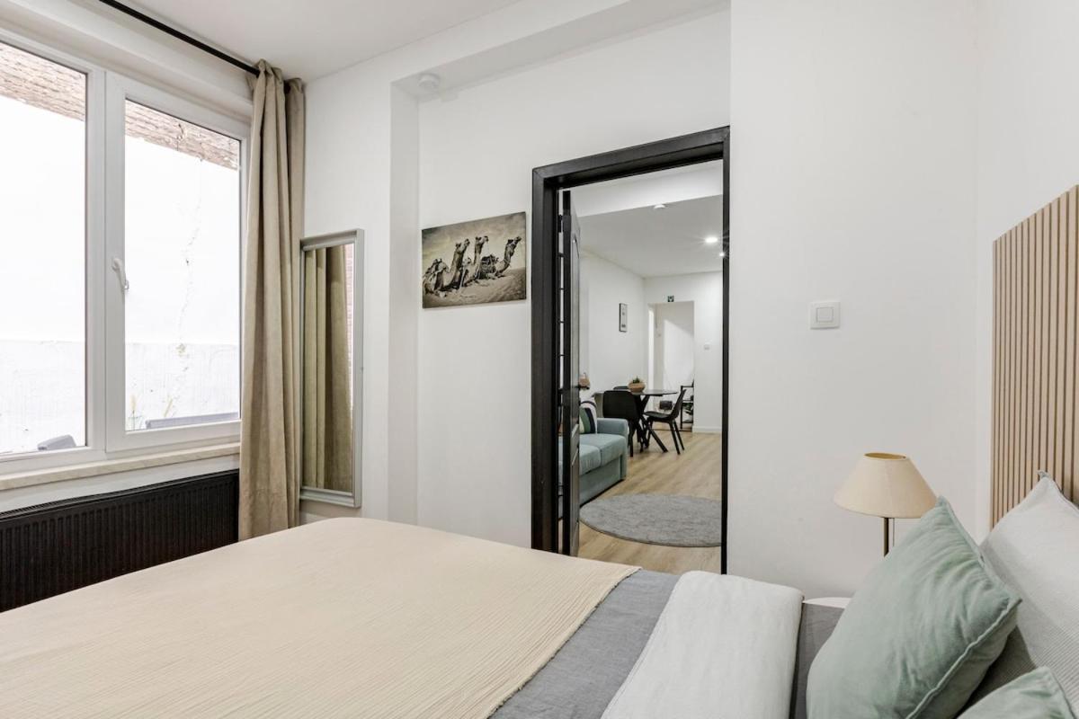 Cosy Appartement Met Tuin In Centrum Antwerpen Gratis Parking Free Parking! Exterior foto