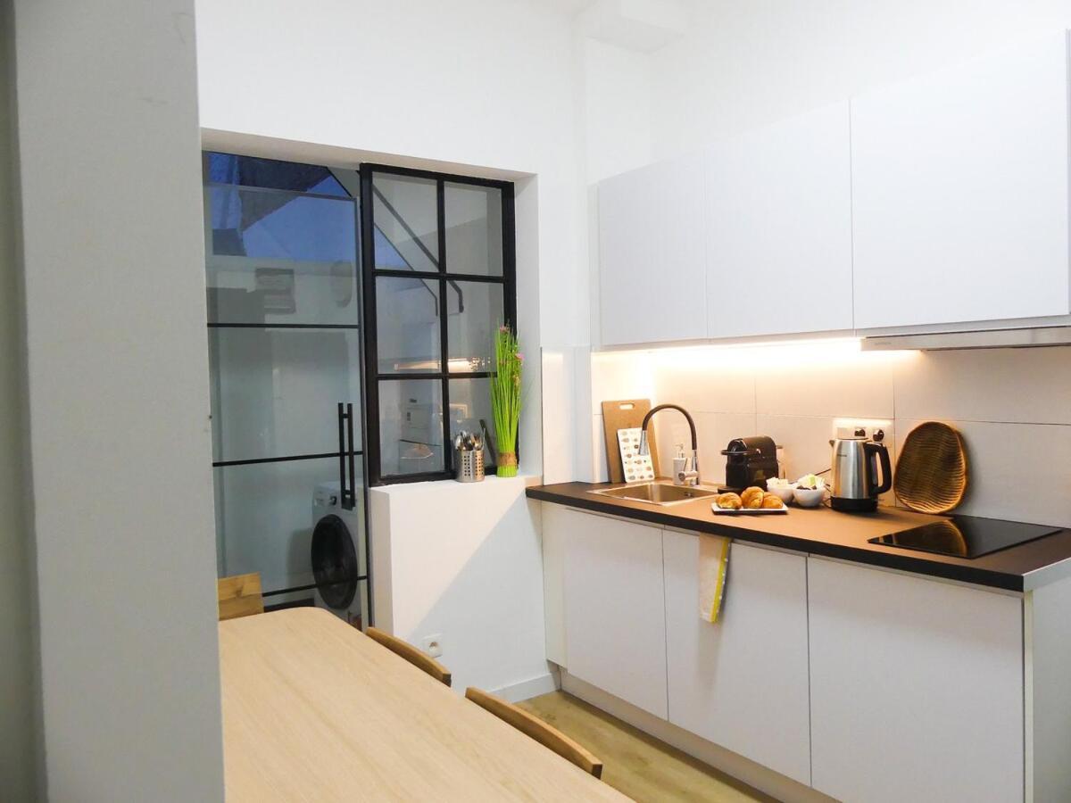 Cosy Appartement Met Tuin In Centrum Antwerpen Gratis Parking Free Parking! Exterior foto