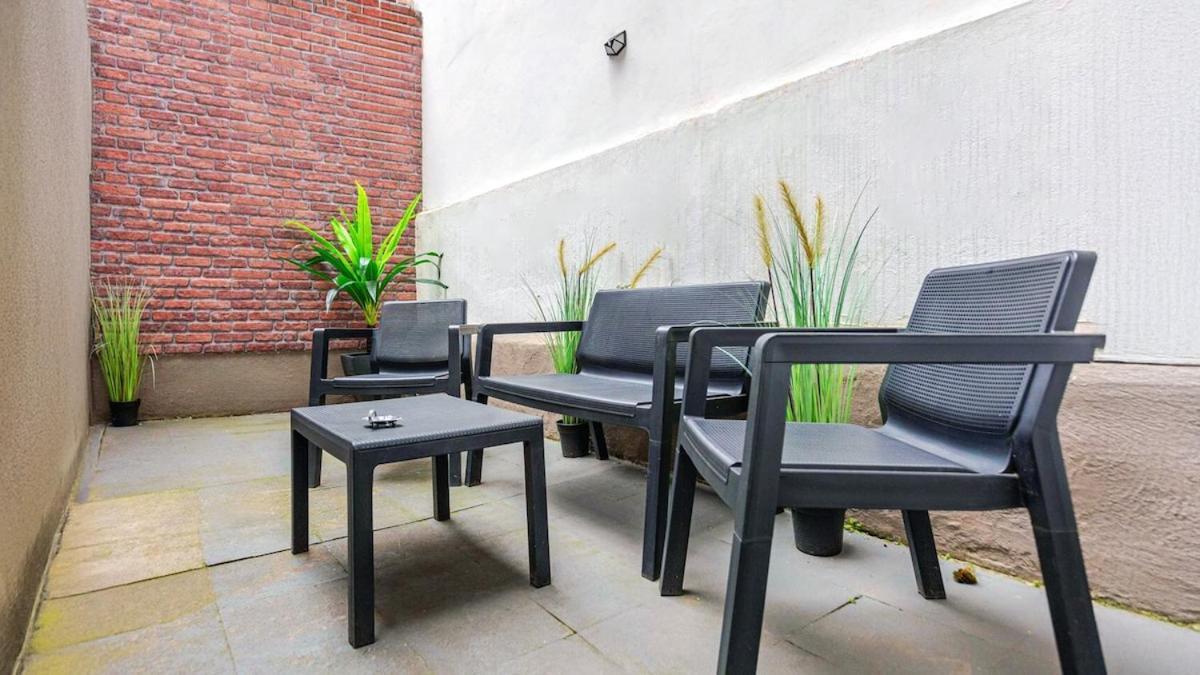 Cosy Appartement Met Tuin In Centrum Antwerpen Gratis Parking Free Parking! Exterior foto